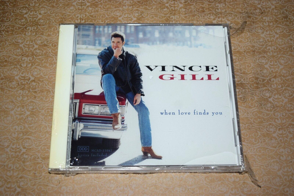 VINCE GILL When Love Finds You CD 1994 MCA BRAND NEW SEALED RARE OOP HTF Country